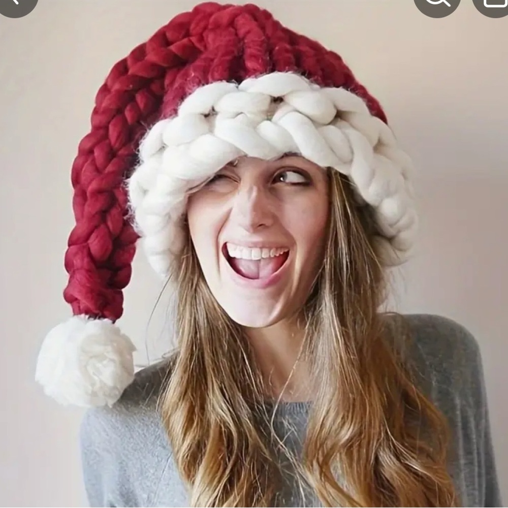 Boho Santa Hat